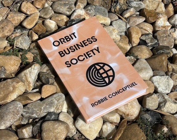 Robbie Conceptuel author of Orbit Business Society - Book design detail