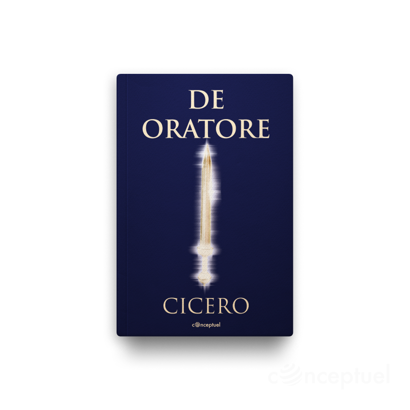 De Oratore by Cicero book cover edited by Robbie Conceptuel