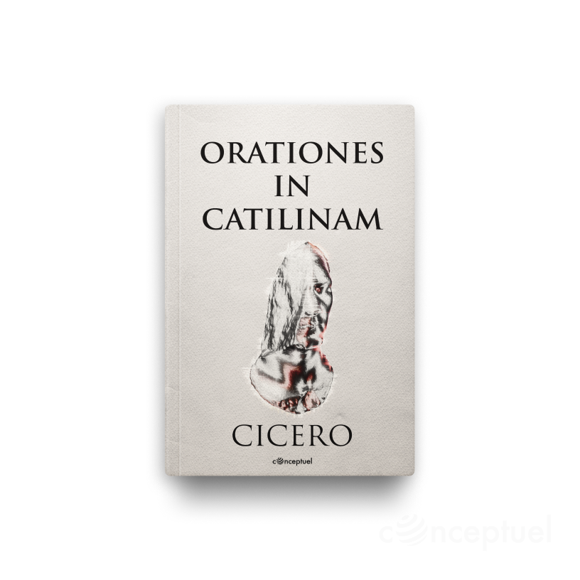Catiline Orations by Cicero book cover edited by Robbie Conceptuel