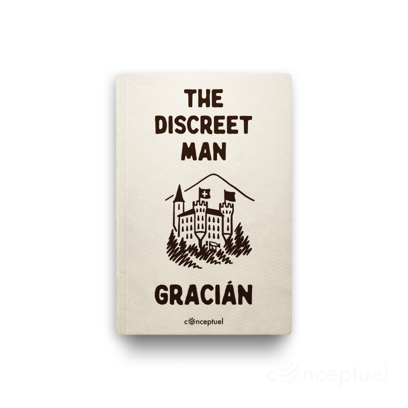 El Discreto by Gracián book cover edited by Robbie Conceptuel