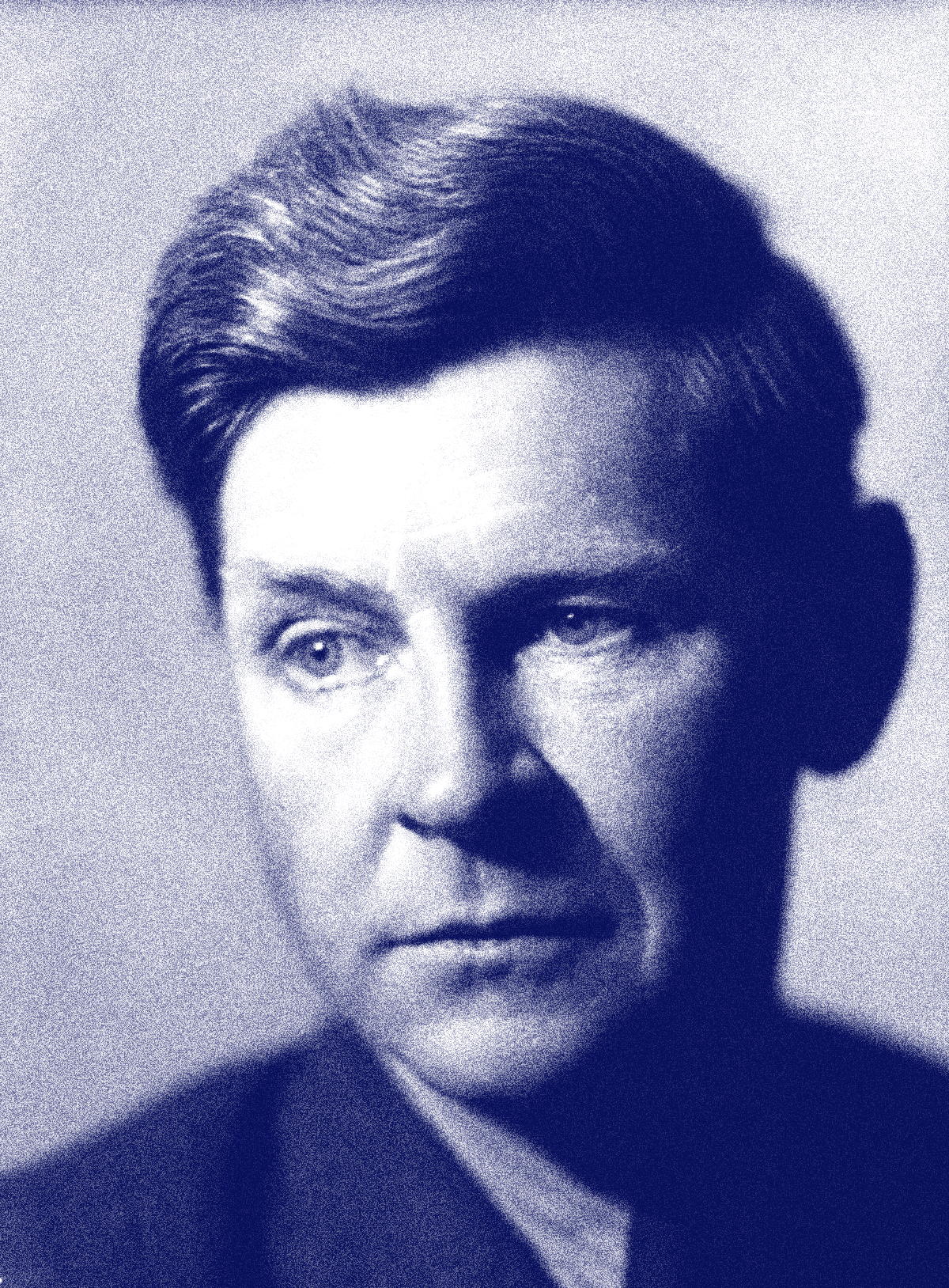 Olaf Stapledon portrait British philosopher science fiction author cosmic visionary edited by Robbie Conceptuel